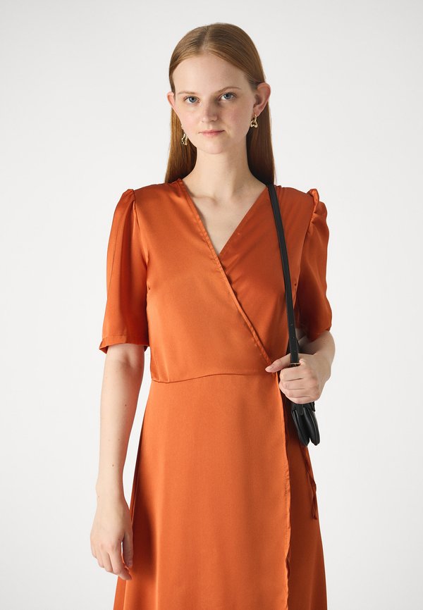 WAL G. EVA WRAP DRESS
