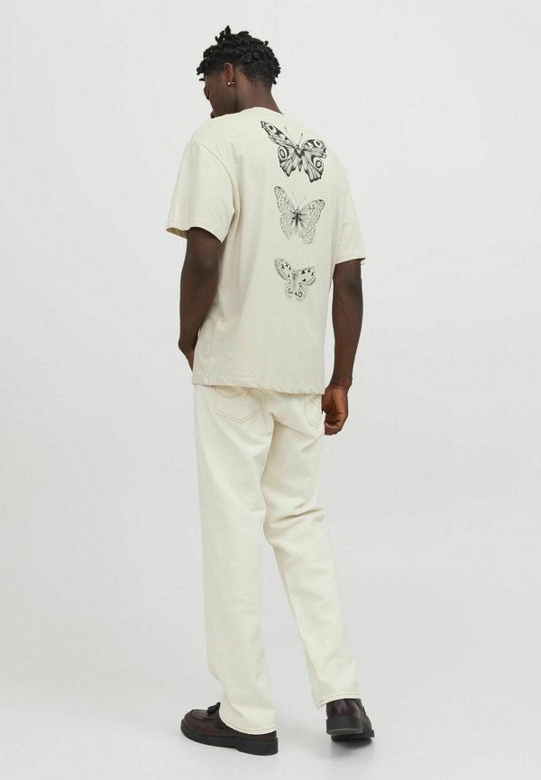 Jack & Jones JJHEKTOR TEE CREW NECK - Print T-shirt - moonbeam