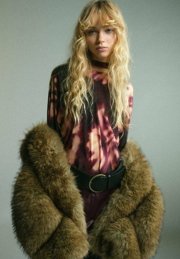 Mango Blouse - bordeaux