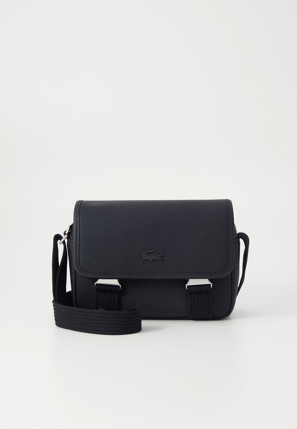 Lacoste CLASSIC MESSENGER BAG - Cross body bag - noir
