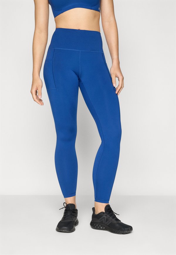 New Balance NB SLEEK POCKET HIGH RISE LEGGING 25" - Leggings - galaxy blue