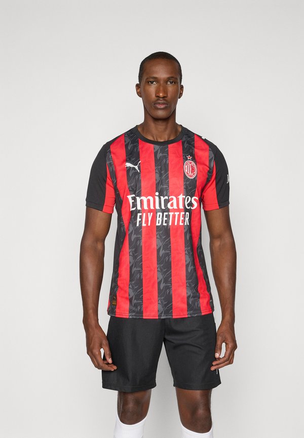 Puma AC MILAN HOME JERSEY REPLICA - Club wear - for all time red/black