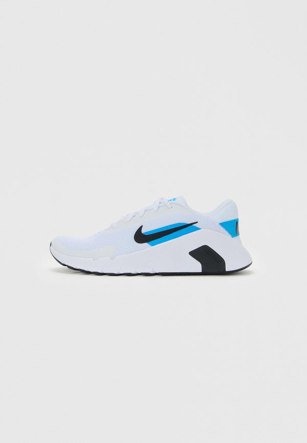 Nike Performance FLEX TRAIN - Training shoe - white/black/blue hero