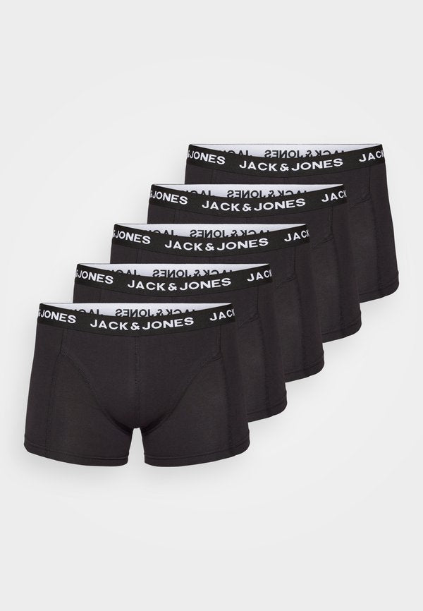 Jack & Jones JACANTHONY TRUNKS 5 PACK - Trunks - black