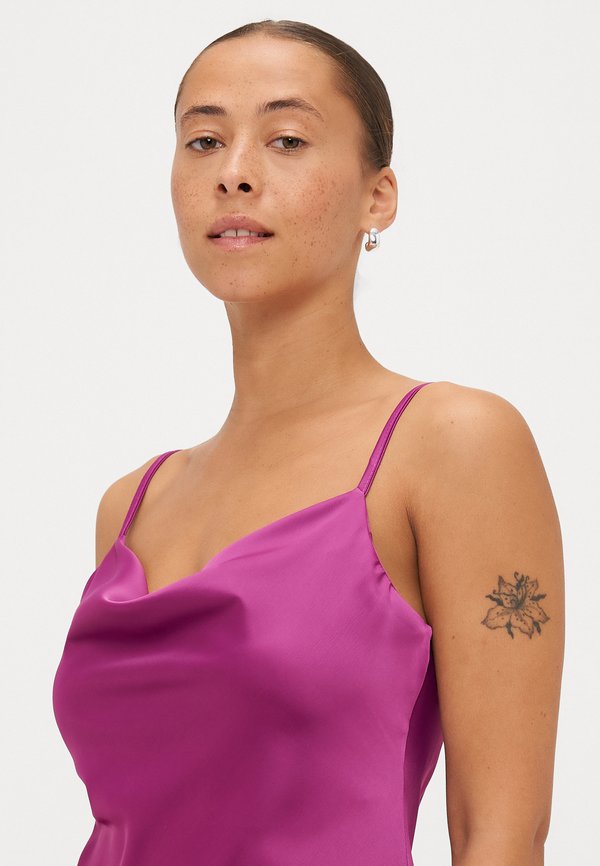 WAL G PETITE FLORENCE COWL NECK MINI