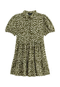 New Look ANIMAL PRINT CRINKLED TIERED MINI