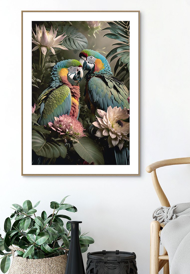 Orange Wallz LORO COUPLE