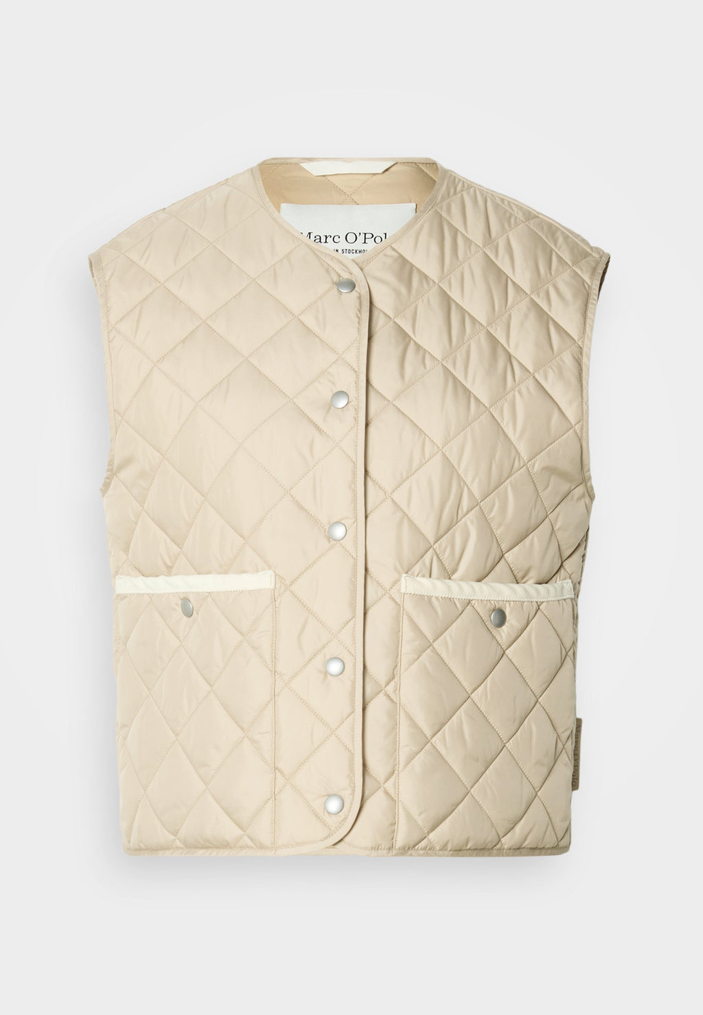 Marc O'Polo VEST QUILTED PATCHED POCKETS