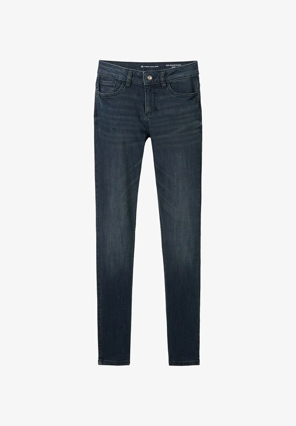 TOM TAILOR TTALEXA SLIM FIT - Slim fit jeans - dark stone wash denim