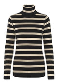 SLSpina Striped Rollneck - Soaked in Luxury - View 1