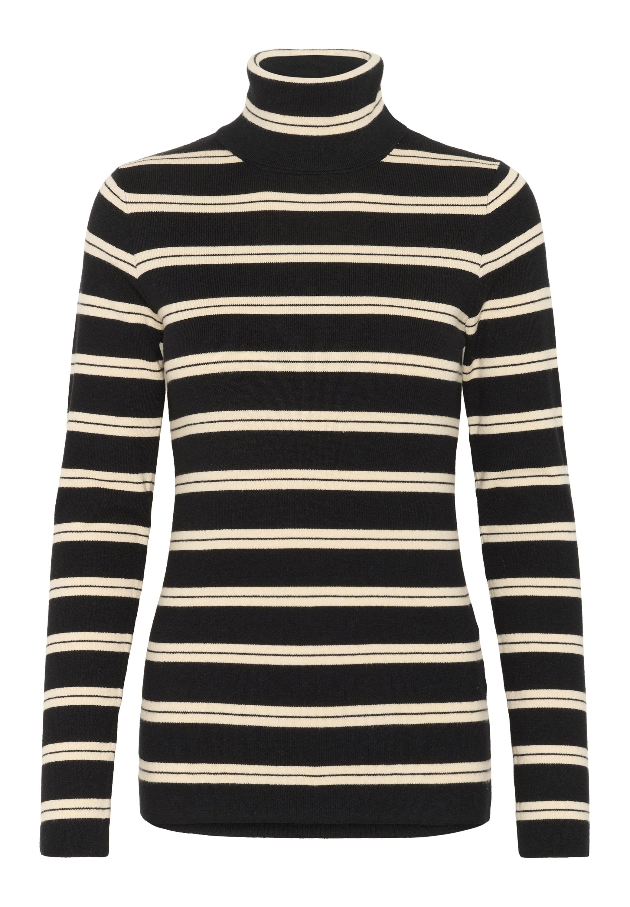SLSpina Striped Rollneck - Soaked in Luxury - View 1