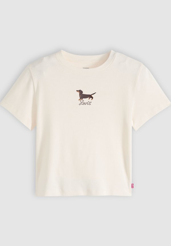 Levi's® ESSENTIAL SPORTY TEE - Print T-shirt - egret