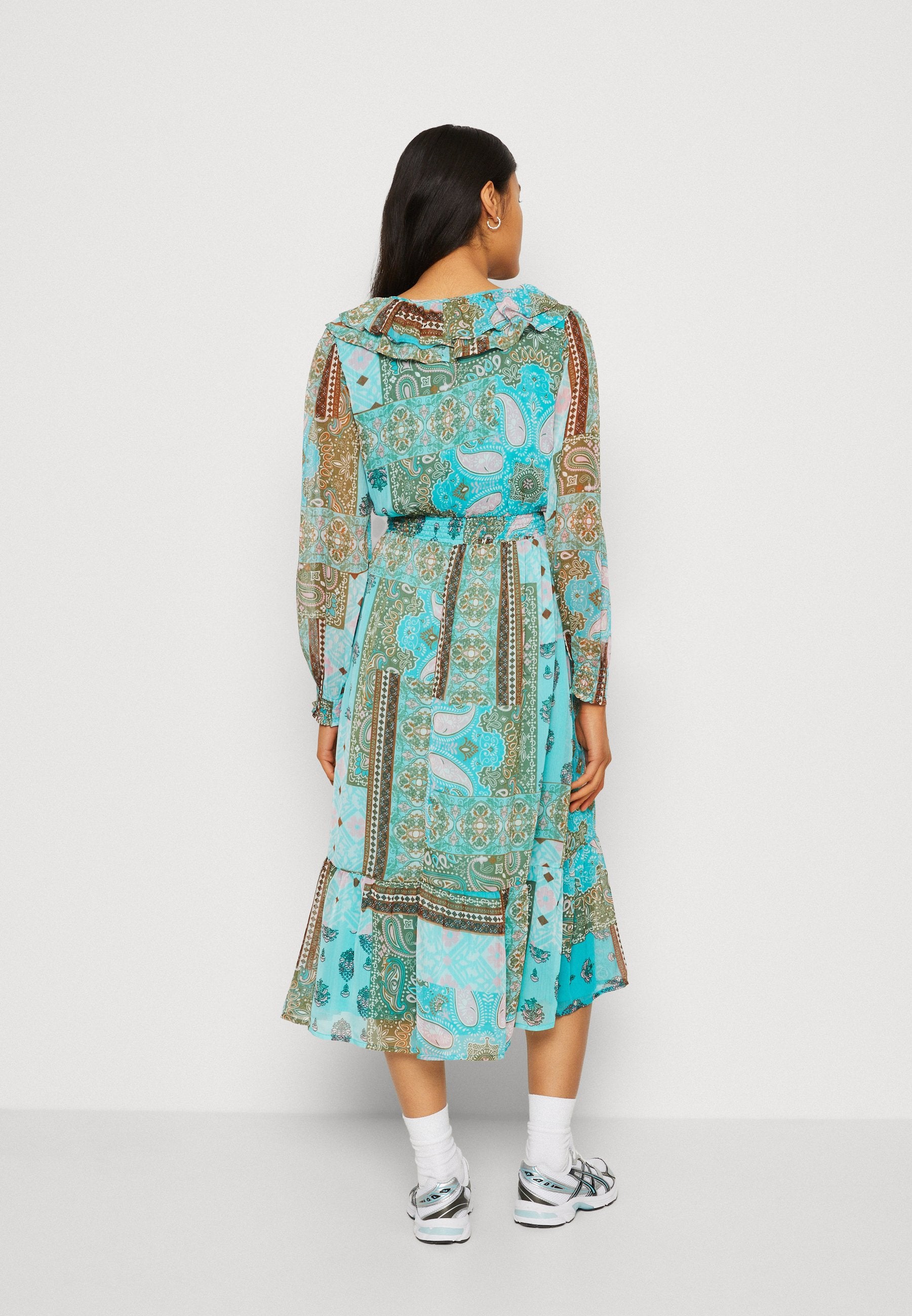 ONLSTELLA PATCH MIDI DRESS Media 4
