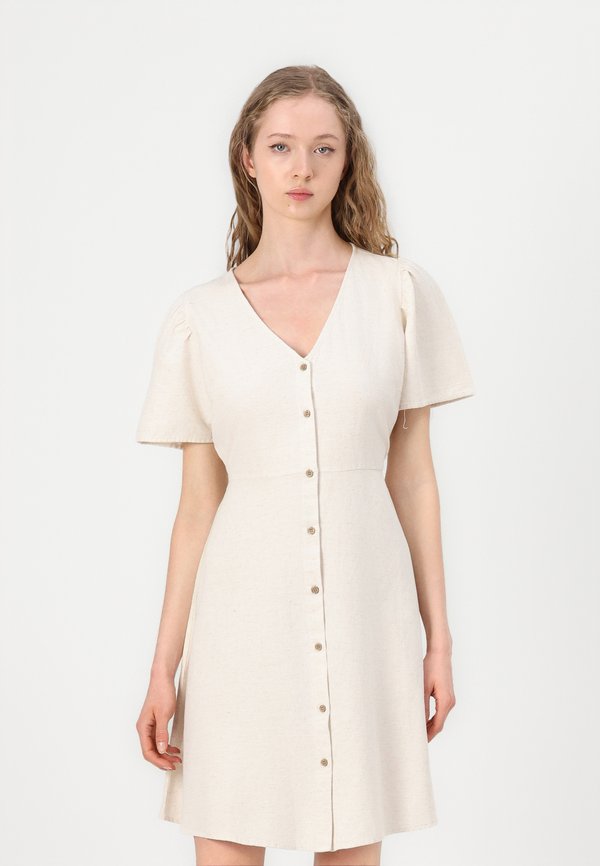 ONLY ONLVITA Short - Shirt dress - pumicestone
