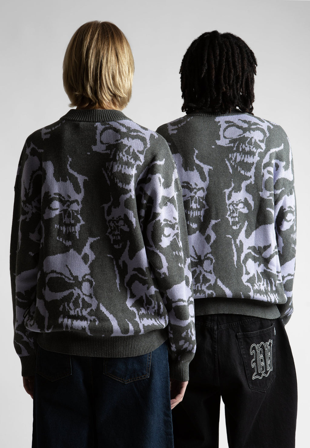Wasted Paris SKULL SWEATER UNISEX