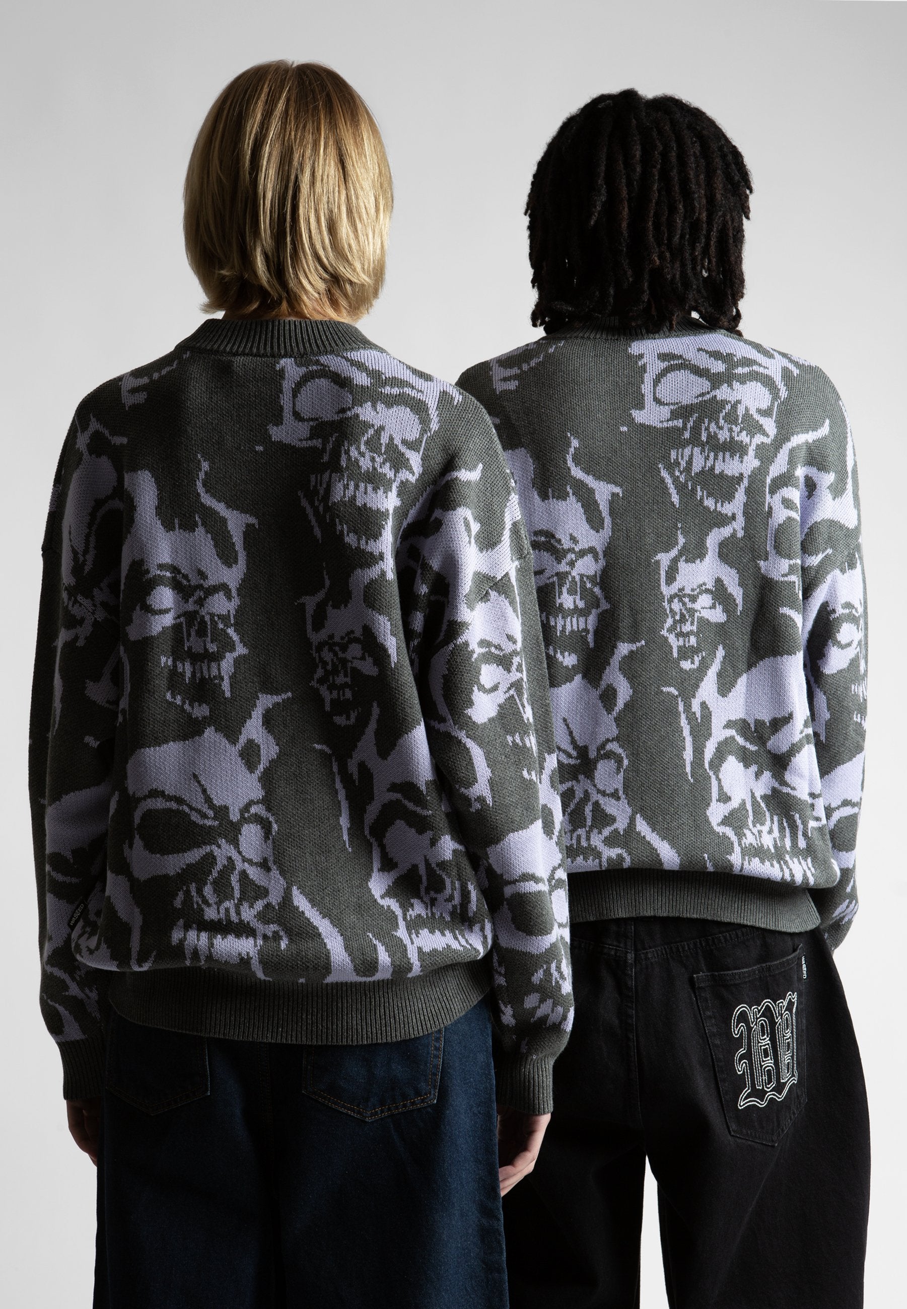 Wasted Paris SKULL SWEATER UNISEX
