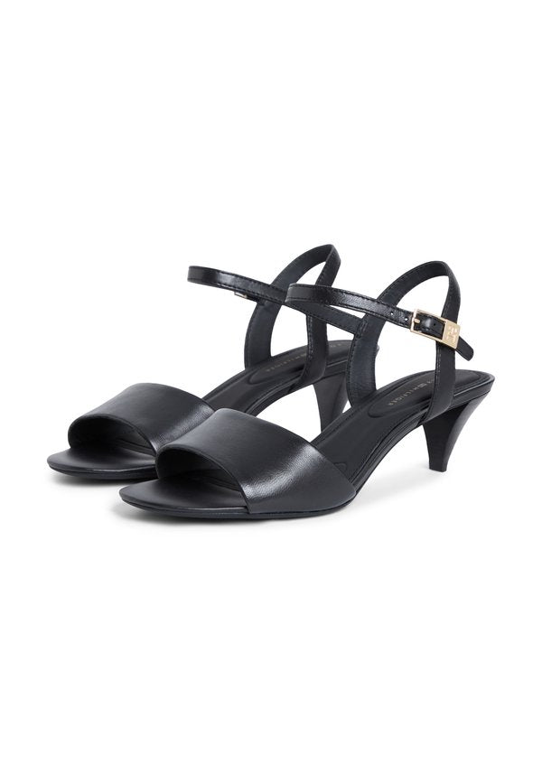Tommy Hilfiger LEATHER OPEN TOE HEELED SANDALS