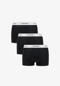 Calvin Klein Underwear TRUNK 3 PACK ICON COTTON STRETCH - Trunks - black black black