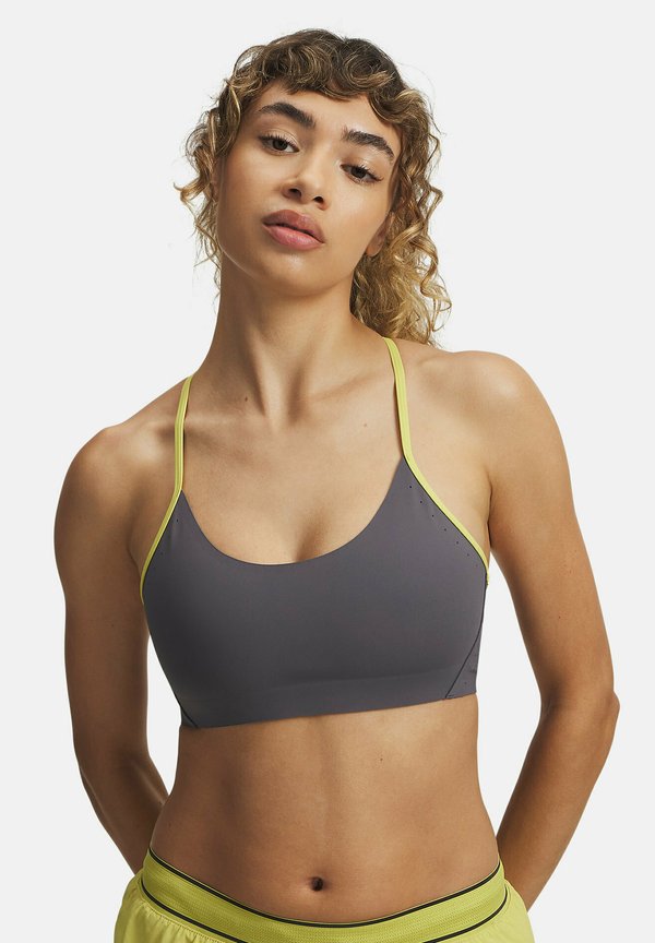 Under Armour HALO BONDED - Light support sports bra - castlerock