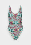 ADRIANA DEGREAS LE SIRENUSE SIDE BOOB SWIMSUIT