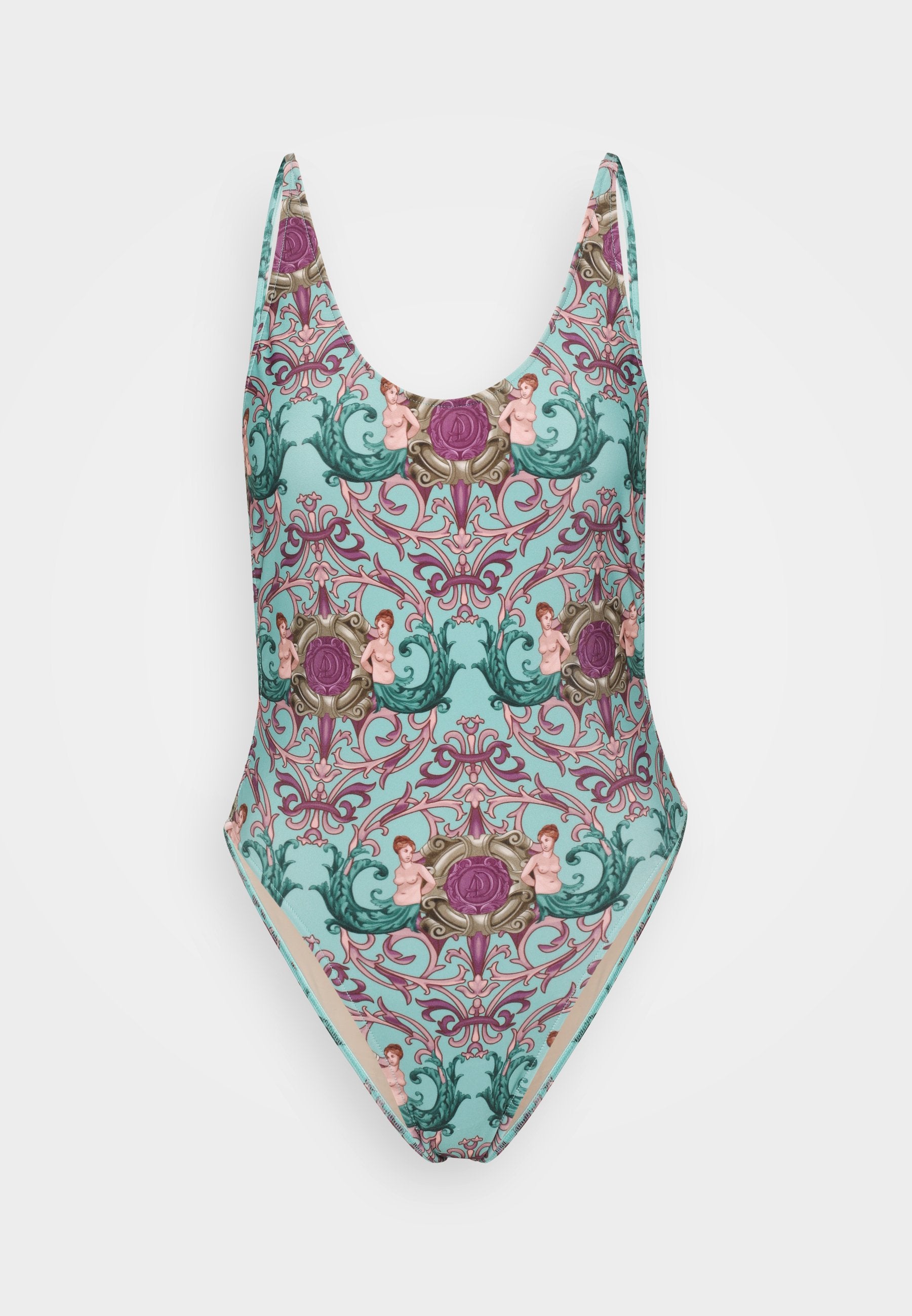 ADRIANA DEGREAS LE SIRENUSE SIDE BOOB SWIMSUIT