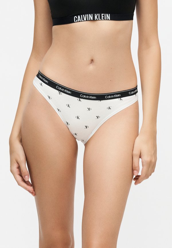 Calvin Klein Underwear ICON LOGO 7 PACK - Briefs - black/black/grey heather/grey heather/classic white/diamond logo black/diamond logo white