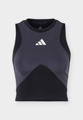 adidas Performance TANK - Top - black/carbon