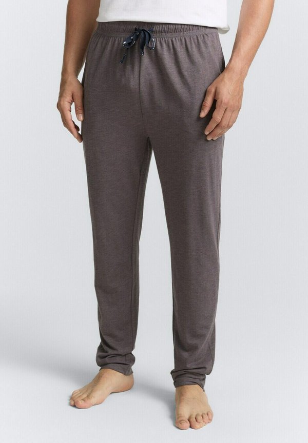 TOM TAILOR Pyjama bottoms - grey-dark-melange