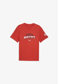 Puma ÄGYPTEN FTBLCULTURE T-SHIRT - Print T-shirt - red white