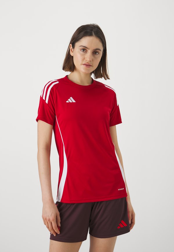 adidas Performance TIRO24 JERSEY - Sports T-shirt - team power red 2/white