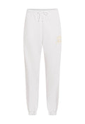 Hellegraue Sweatpants mit elastischem Taillenbund und verstellbarem Kordelzug. Rippstrickbündchen an den Knöcheln. Mit einem goldenen Sonnenmotiv.