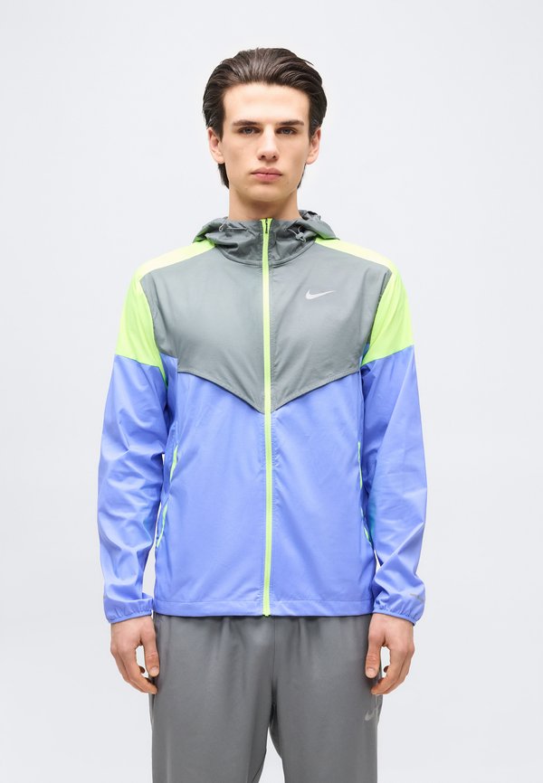 Nike Performance Windbreaker - royal pulse/white/volt ice