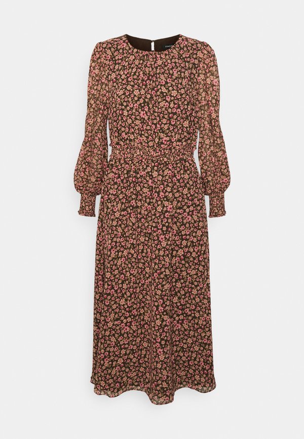 Forever New ANASTASIA LONG SLEEVE MIDI DRESS