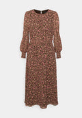 Forever New ANASTASIA LONG SLEEVE MIDI DRESS