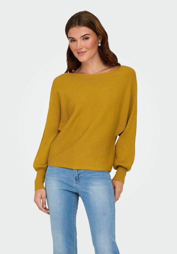 ONLY ONLADALINE LIFE PULLOVER - Jumper - harvest gold