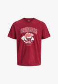 Jack & Jones Printed - Print T-shirt - tibetan red