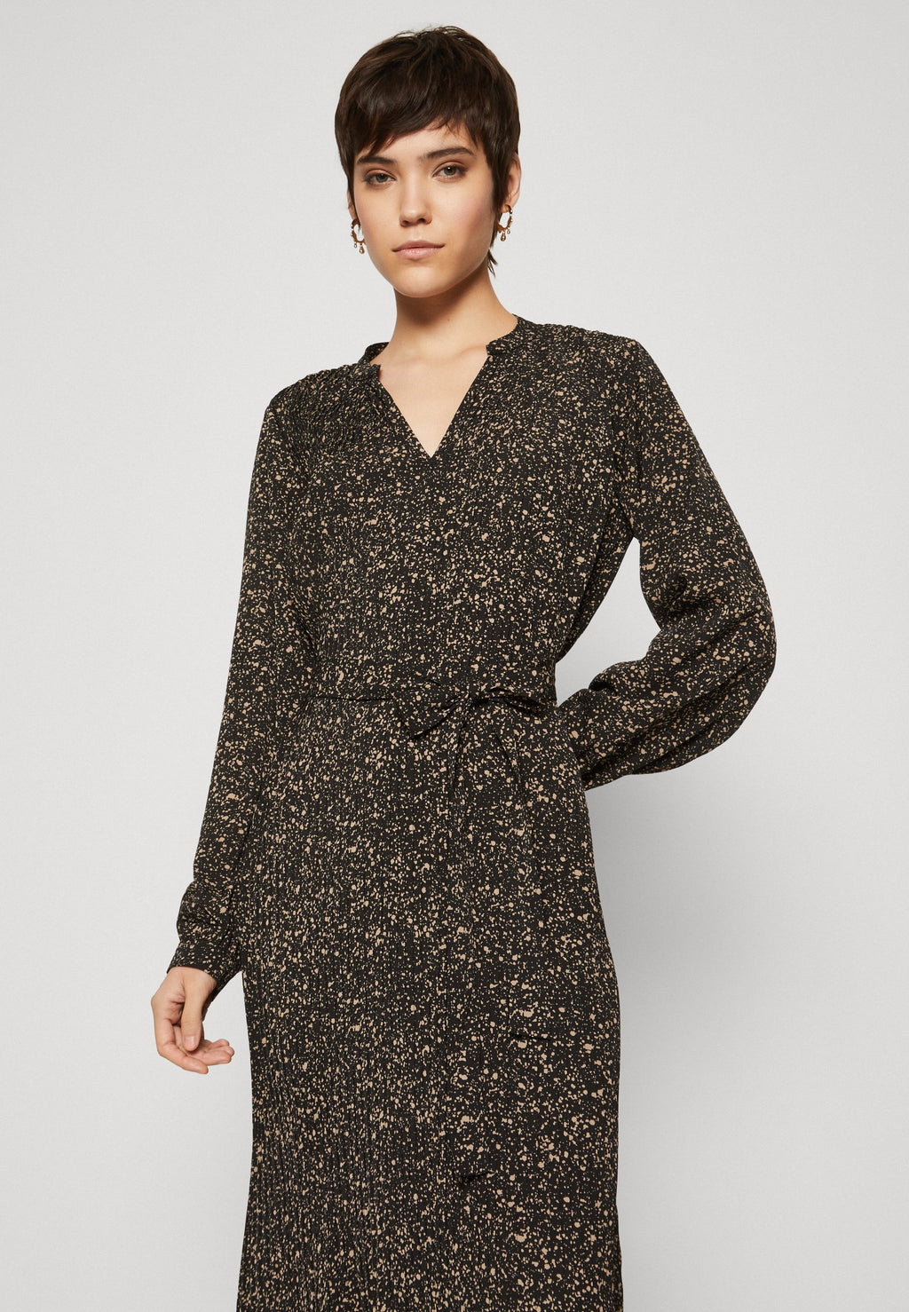 Selected SLFPARKER MIDI DRESS