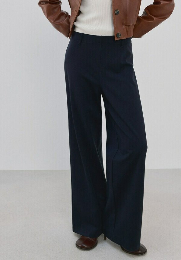 Mango Trousers - royal blue