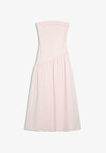 Bershka BANDEAU - MIDI DRESS 01080777 - Day dress - pink