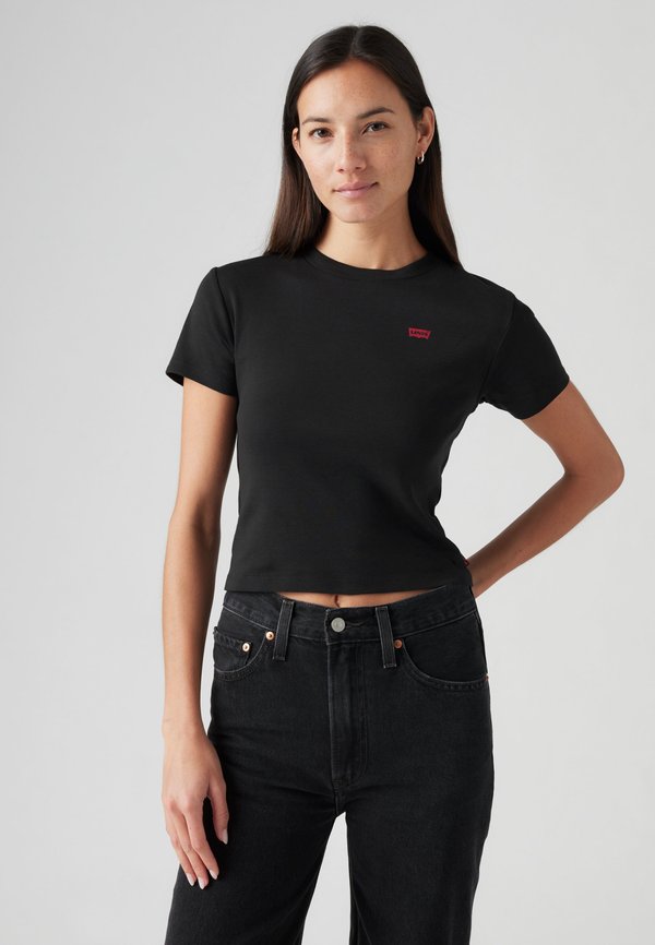 Levi's® ESSENTIAL SPORTY TEE - Basic T-shirt - mineral black