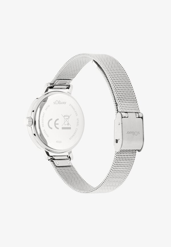 s.Oliver PETITE TIME - Watch - silber