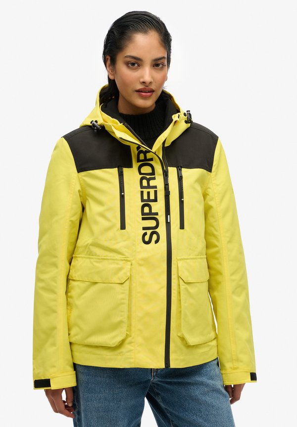 Superdry & Co Summer jacket - yellow black