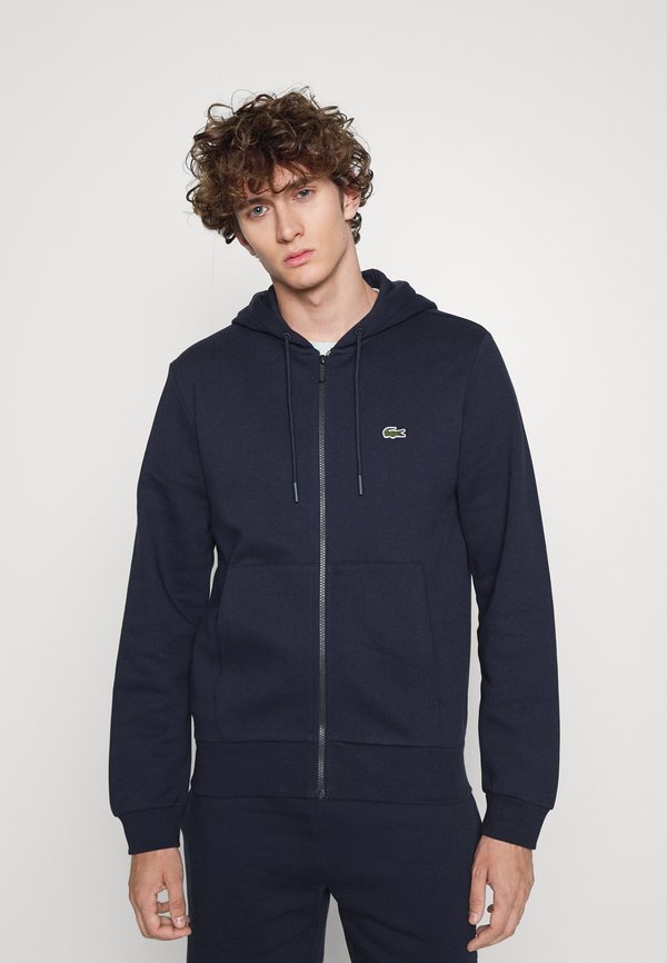 Lacoste Zip-up sweatshirt - marine