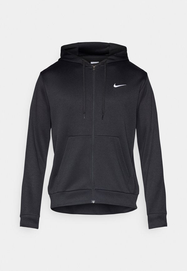Nike Performance M NK DF UV FLEX FLC FZ HD - Zip-up sweatshirt - black/white