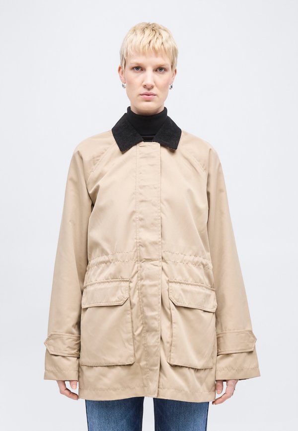 Vero Moda Tall VMANNIKA  - Parka - silver-coloured mink/black