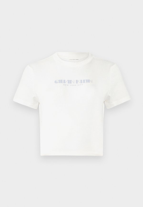Calvin Klein Jeans LOGO CROPPED TEE