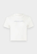 Calvin Klein Jeans LOGO CROPPED TEE