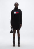 Tommy Jeans TOMMY FLAG RELAXED MAXI JUMPER DRESS
