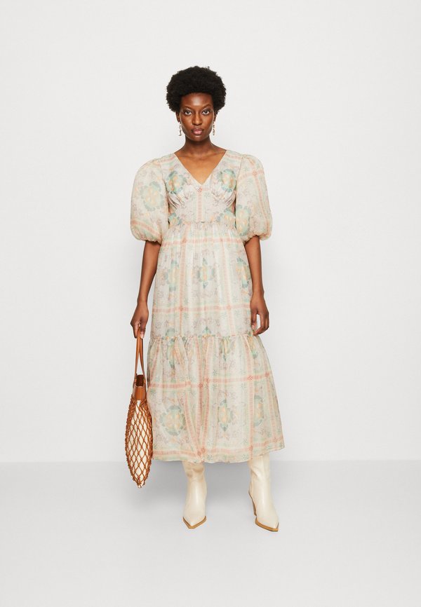 Malina FREYA POUF SLEEVE DRESS
