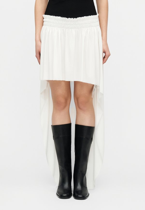 Norma Kamali HI LOW PEASANT SKIRT